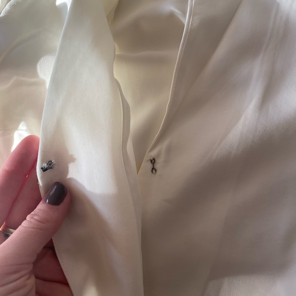 Cropped Wrap Blouse - Picture 4 of 10